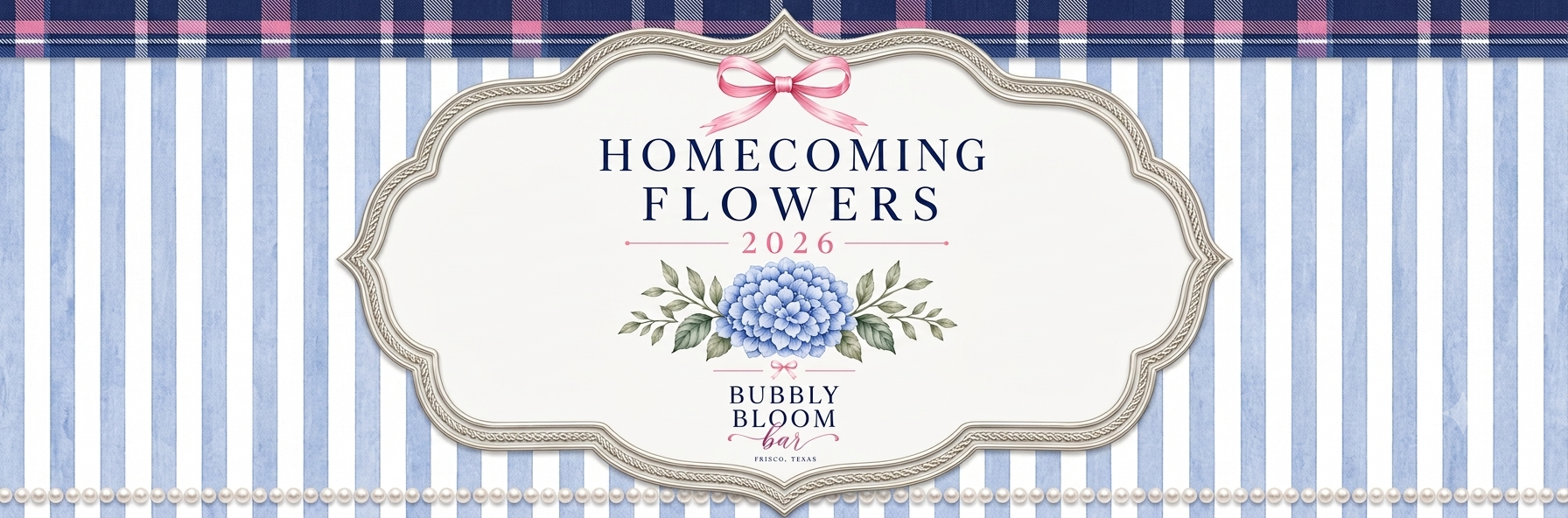 Homecoming Flowers 2026 by Bubbly Bloom Bar